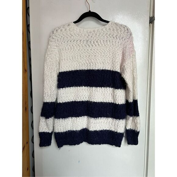 Knox Rose Striped Sweater Woman’s Size Medium - Picture 6 of 7
